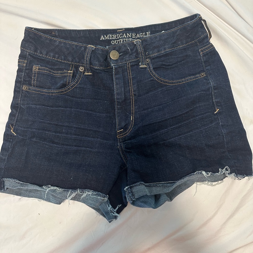American Eagle Dark Wash Shorts
